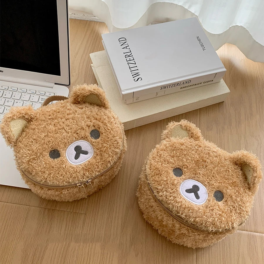 Plush Bear Cosmetic Bag